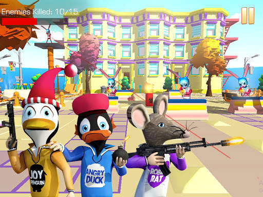 Shooting Pets Sniper - 3D Pixel Gun games for Kids screenshot 5