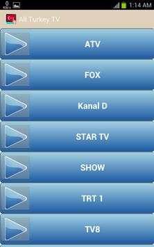 All Turkey TV Channel स्क्रीनशॉट 1