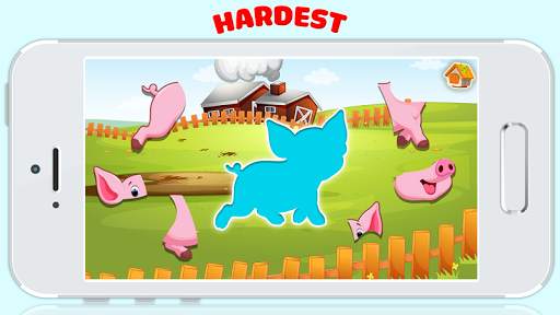 Animals jigsaw puzzle games fo screenshot 4