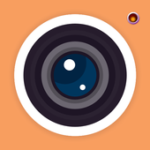 Orange Color Camera أيقونة
