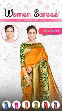 Woman Saree Photo Editor - Women Saree Photo Suit скриншот 2