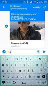Catalan Keyboard screenshot 2