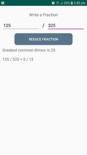 HCF and LCM Factorization Fraction Percentage calc screenshot 6