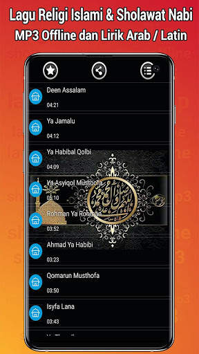 Lagu Religi Islami Sholawat MP3 Offline screenshot 3