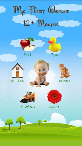 My First Words: Baby learning apps for infants screenshot 1