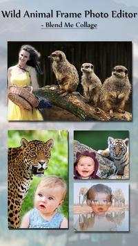 Wild Animal Frame Photo Editor - Blend Me Collage screenshot 2