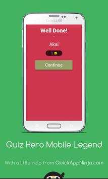 Quiz Hero Mobile Legend screenshot 5