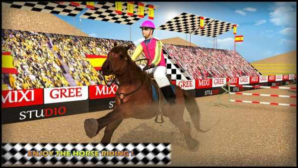 Horse Riding Jumping Derby Racing:Simulator 3D screenshot 4