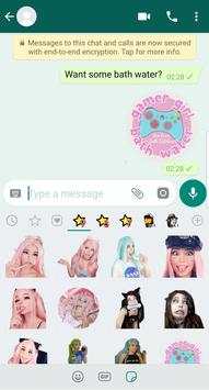 Belle Delphine Stickers screenshot 2
