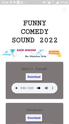 Funny comedy sounds screenshot 2