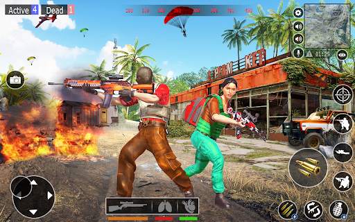 FPS Commando Shooting 3D  - New Games 2021 screenshot 5