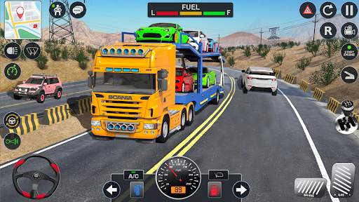 kereta pengangkut lori pemandu screenshot 7