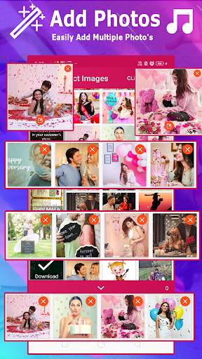 Photo Video Editor With Song:  screenshot 2