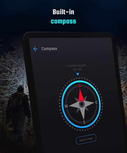 Flashlight - morse & compass screenshot 5