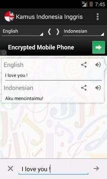 Kamus Indonesia Inggris screenshot 2