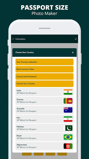 Passport Size Photo Maker - Passport Photo Editor screenshot 5