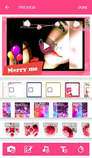 Love Video And Birthday Video - Photo Slideshow screenshot 3