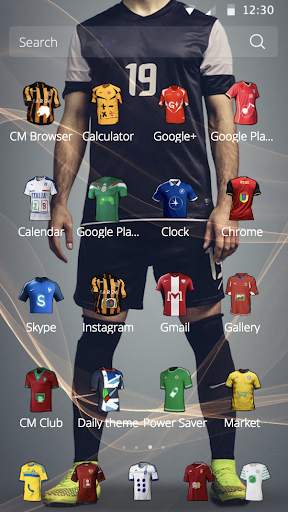 jersey soccer theme screenshot 4