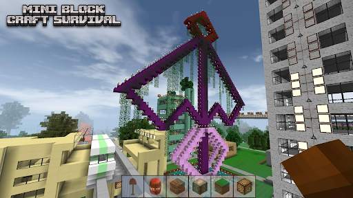 Mini Block Craft Survival screenshot 3