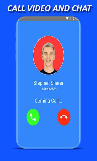 Stephen Sharer Call Video And chat screenshot 1