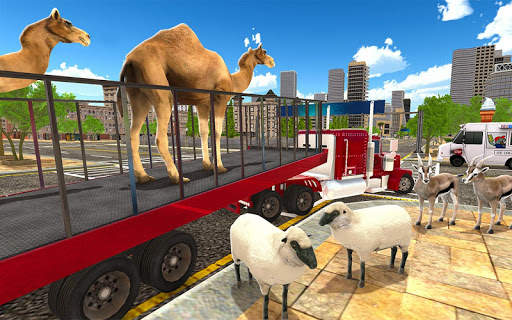Animal Hospital Transporter Truck Driver Simulator screenshot 1