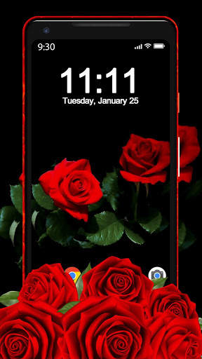 Red Rose APUS Live Wallpaper screenshot 2