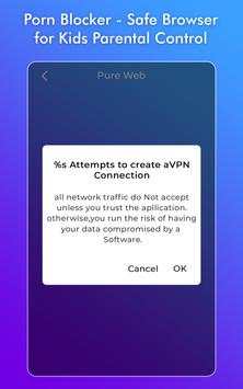 Porn Blocker - Safe Browser Kids Parental Control screenshot 4