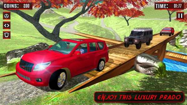 4x4 Prado Fuera del camino screenshot 2