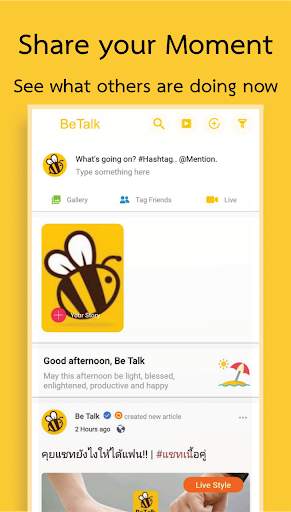 BeTalk - Community helpers screenshot 2