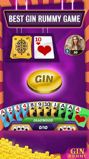 Gin Rummy Online - Multiplayer Card Game screenshot 1