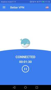 BetterVPN: Private WiFi and privacy -Unlimited VPN screenshot 1