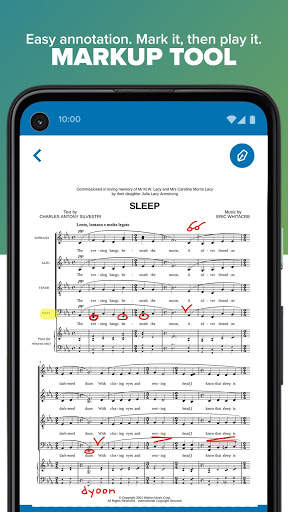 Musicnotes Sheet Music Player screenshot 5