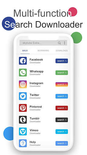 Video Downloader‏‎ & mp3 downl screenshot 1