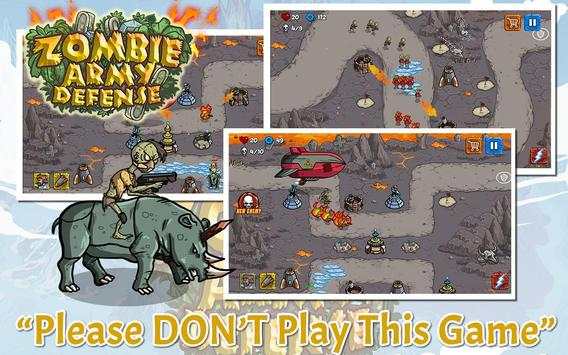 Zombie Army Defense screenshot 9