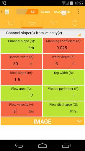 Flow Calculator screenshot 3