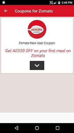 Food Coupons for Zomato screenshot 4