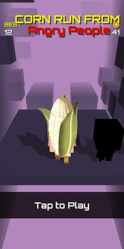 Corn run from Angry people скриншот 3