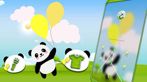 Panda Balloon Launcher Theme screenshot 4