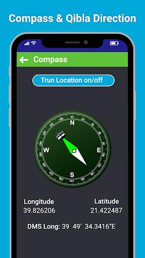 Digital Compass Qibla finder screenshot 3
