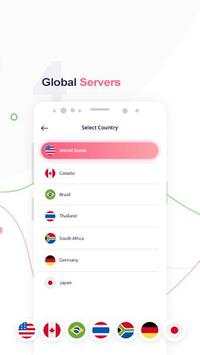 Free VPN - unlimited secure hotspot proxy PEACHVPN screenshot 4