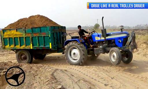 Tractor Trolley: Offroad Driving Tractor Trolley screenshot 4