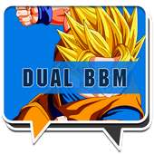 Goku theme for dual bbm  2017 icon