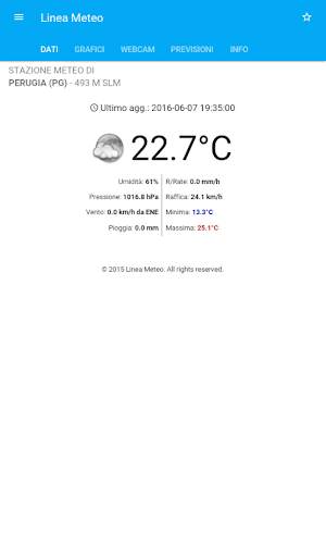 Linea Meteo Live screenshot 14