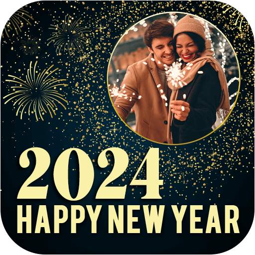 New Year Photo Frame 2024 1.18