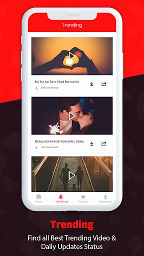 Hindi Short Video App -  Video Status For Whatsapp screenshot 3