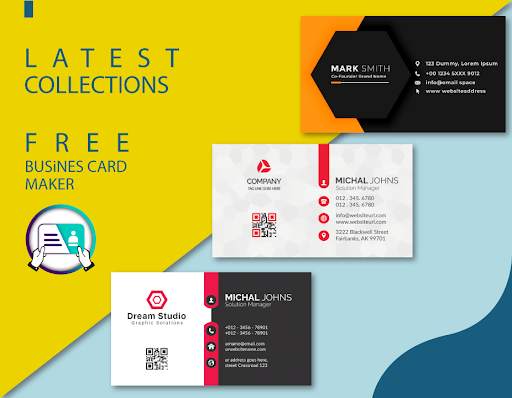 Business Card Maker Visiting screenshot 1