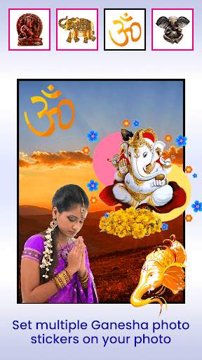 Ganesha Photo Editor with Text screenshot 7