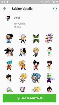 Stickers Dragon Ball for WhatsApp screenshot 1