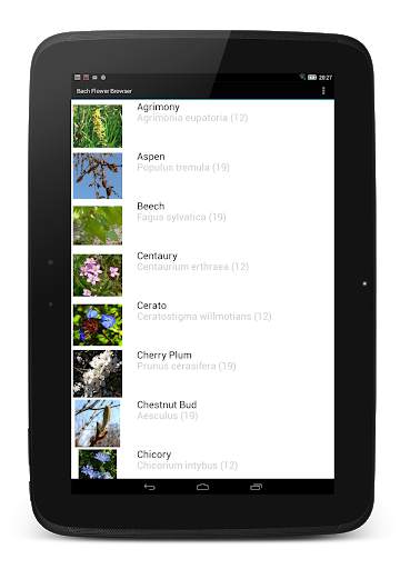 Bach Flower Remedy Browser screenshot 6