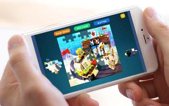 Jigsaw Lego Sponge screenshot 5